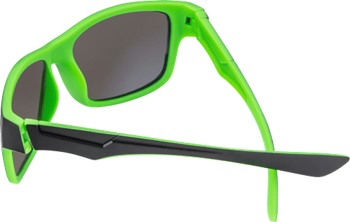 Sonnenbrille Kinder schwarz-neongrün SUNDANCE