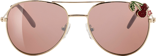 dětské sluneční brýle, pilotky zlaté SUNDANCE