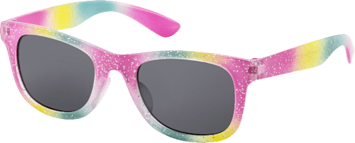 Sonnenbrille Kinder bunt mit Glitzer SUNDANCE