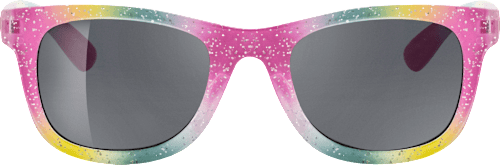 Sonnenbrille Kinder bunt mit Glitzer SUNDANCE