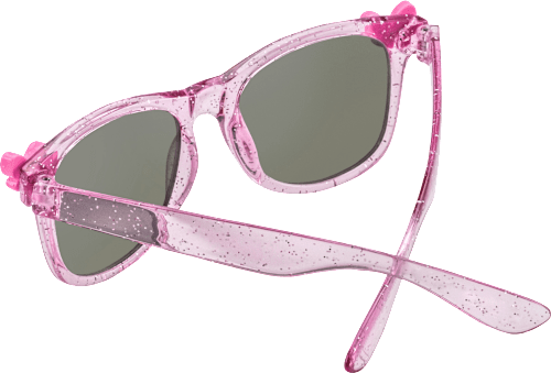 sluneční brýle dětské, růžové s motýlky SUNDANCE