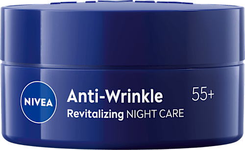 Anti-Wrinkle + Revitalizing noćna krema za lice protiv bora 55+ NIVEA
