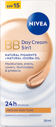BB 5u1 dnevna krema – srednji ton kože, SPF 15 NIVEA