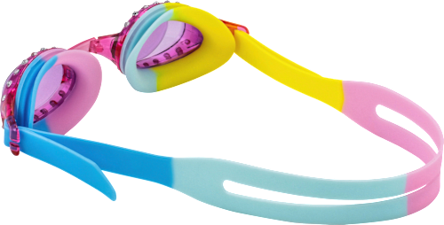 Schwimmbrille Kinder bunt mit Strasssteinchen SUNDANCE