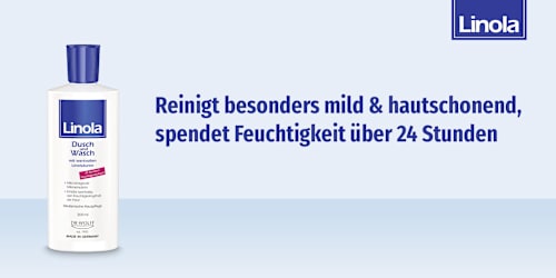 Linola Dusch und Wasch mit wertvollen Linolsäuren Linola