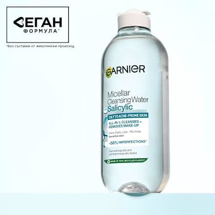 Мицеларна вода Salicylic GARNIER SKIN NATURALS
