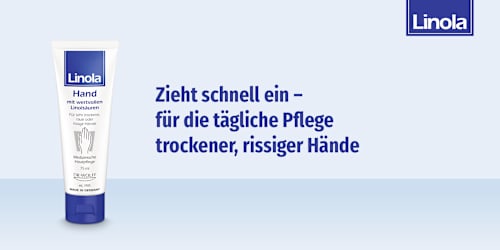Linola Hand Creme mit wertvollen Linolsäuren Linola