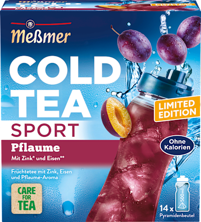 Cold Tea Sport Pflaume (14 Beutel) Meßmer