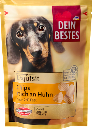 Hundeleckerli Chips Exquisit Reich an Huhn Dein Bestes