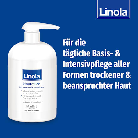 Linola Hautmilch mit wertvollen Linolsäuren Linola