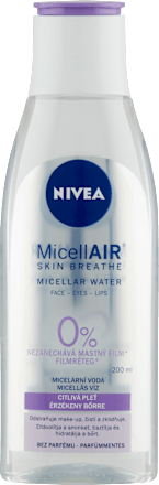 Micellás víz MicellAIR Skin Breathe érzékeny bőrre NIVEA