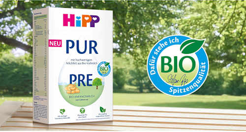 Anfangsmilch Pre Pur von Geburt an HiPP