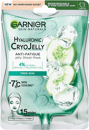 HYALURONIC CRYOJELLY maska za lice GARNIER SKIN NATURALS
