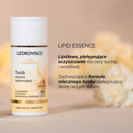 Tonik mleczny regenerujący Lipid Essence UZDROVISCO
