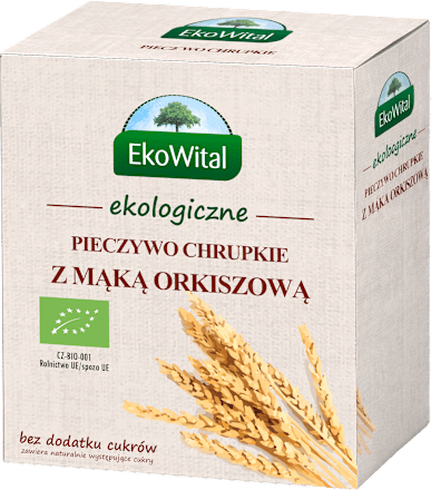 Pieczywo chrupkie orkiszowe BIO EkoWital