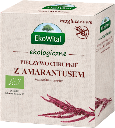 Pieczywo chrupkie z amarantusem BIO EkoWital