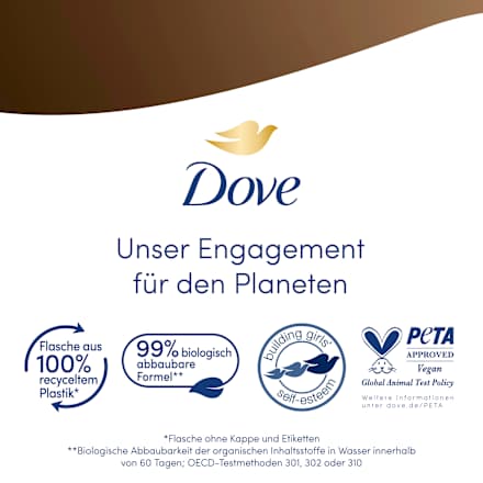 Duschcreme Advanced Care Intensivpflege & Öl, Arganöl Dove
