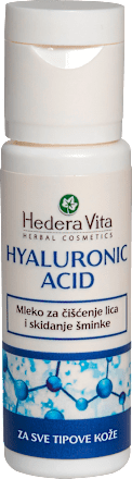 Mini mleko za čišćenje lica i skidanje šminke, HYALURONIC ACID Hedera Vita