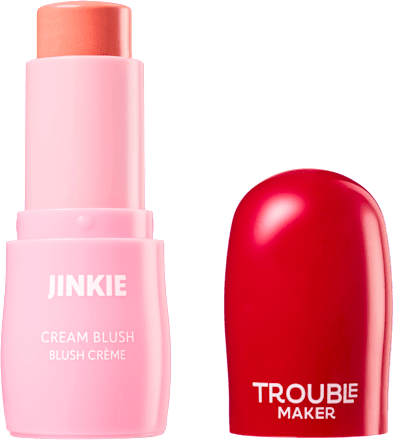 Krémová lícenka Jinkie Stick - Too Much Baby Pink TROUBLE MAKER