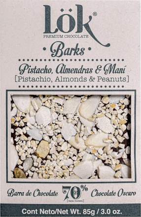 Ciocolată premium cu fistic și alune Lök