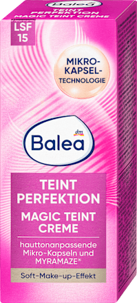Krema za toniranje obraza TEINT PERFEKTION, ZF 10 Balea