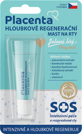 Jelení lůj regenerační mast na rty  Jelení lůj