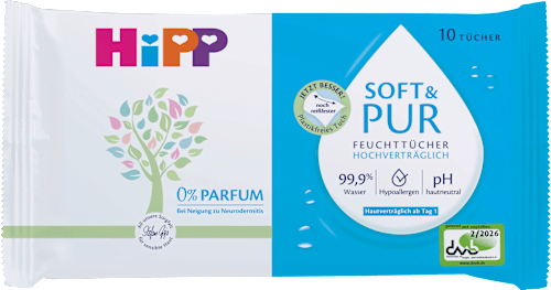 Feuchttücher Soft & Pur HiPP Babysanft