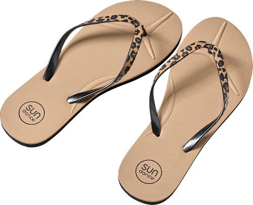 Zehentrenner Damen Animal Stripe (1 Paar) SUNDANCE