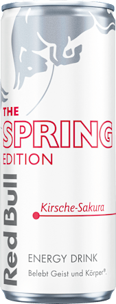 Erfrischungsgetränk Energy Drink Spring Edition Red Bull