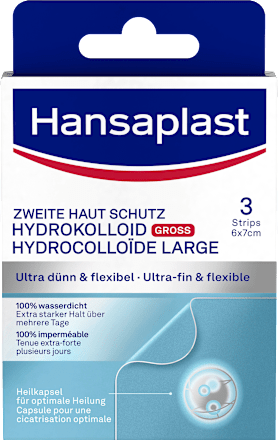 Pflaster Strips Zweite Haut Groß Hansaplast