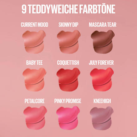 Lippenstift Super Stay Teddy Tint 40 Petalcore MAYBELLINE NEW YORK