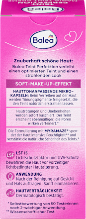 Gesichtscreme Teint Perfektion LSF 15 Balea