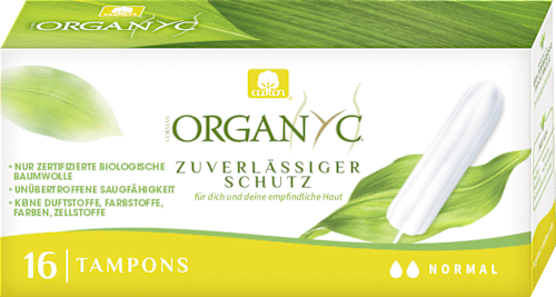 Tampons normal Organyc