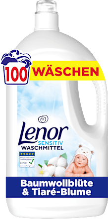 Vollwaschmittel flüssig sensitiv Lenor