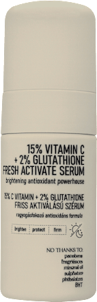 Gesichtsserum 15% Vitamin C + 2% Glutathione Fresh Active nerds.