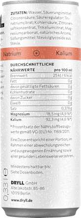 Erfrischungsgetränk, Salty Peach DRYLL