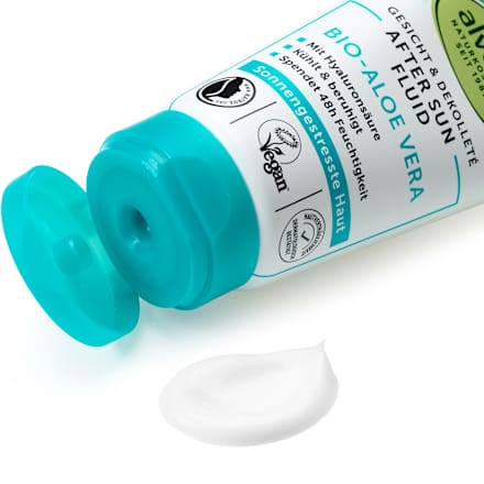 After Sun Fluid Gesicht mit Aloe Vera alverde NATURKOSMETIK