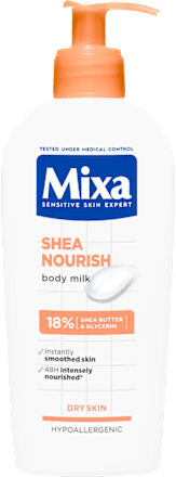 Shea Nourish mlijeko za tijelo za vrlo suhu kožu Mixa