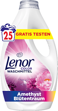 Colorwaschmittel flüssig Amethyst Blütentraum Lenor