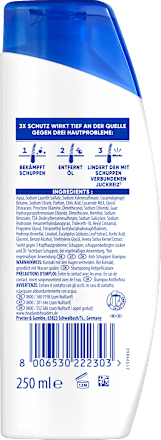 Shampoo Anti-Schuppen Juckende Kopfhaut head&shoulders