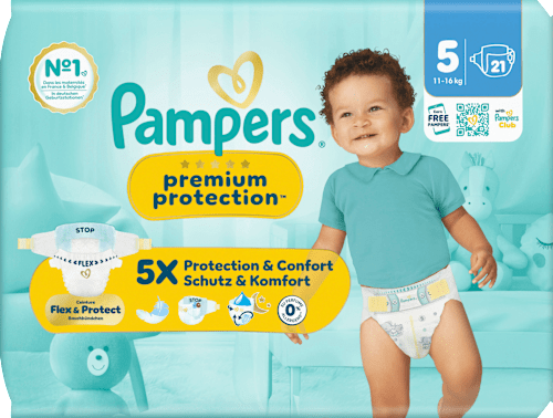 Windeln Premium Protection Gr. 5 (11-16 kg) Pampers premium protection