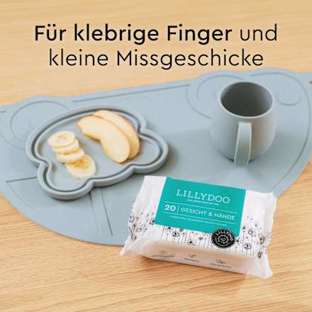 Feuchttücher Gesicht & Hände (8x20&nbsp;St) LILLYDOO