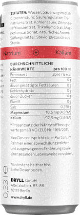 Erfrischungsgetränk, Salty Cherry DRYLL