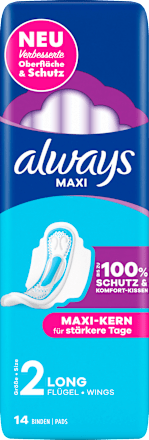 Maxi-Binden mit Flügeln Maxi Long always