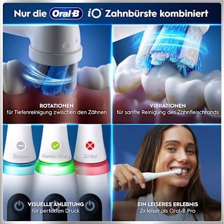 Elektrische Zahnbürste iO Series 5 Quite White Oral-B