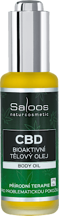 CBD bioaktivní tělový olej Saloos