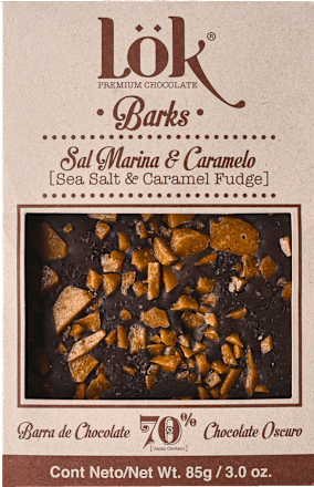 Ciocolată cu caramel și sare marină Lök