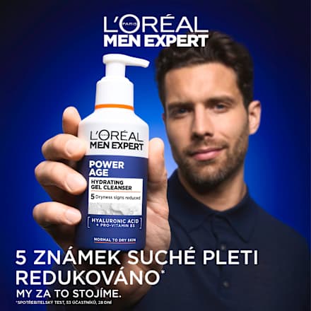 Power Age čisticí pleťový gel L'ORÉAL PARiS MEN EXPERT