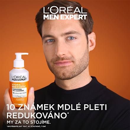 Hydra Energetic čisticí pleťový gel L'ORÉAL PARiS MEN EXPERT