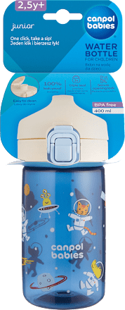 lahev Junior modrá, 400 ml Canpol babies
